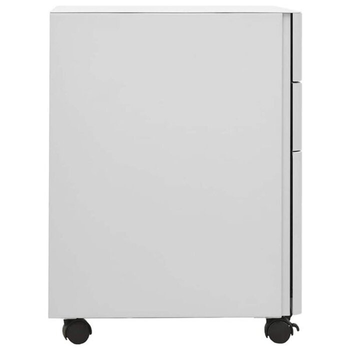 Vidaxl Caisson de bureau mobile 30x45x59 cm gris clair - 35% de remise