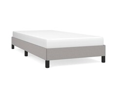 Vidaxl Cadre de lit 80x200 cm tissu gris clair - 55% de remise