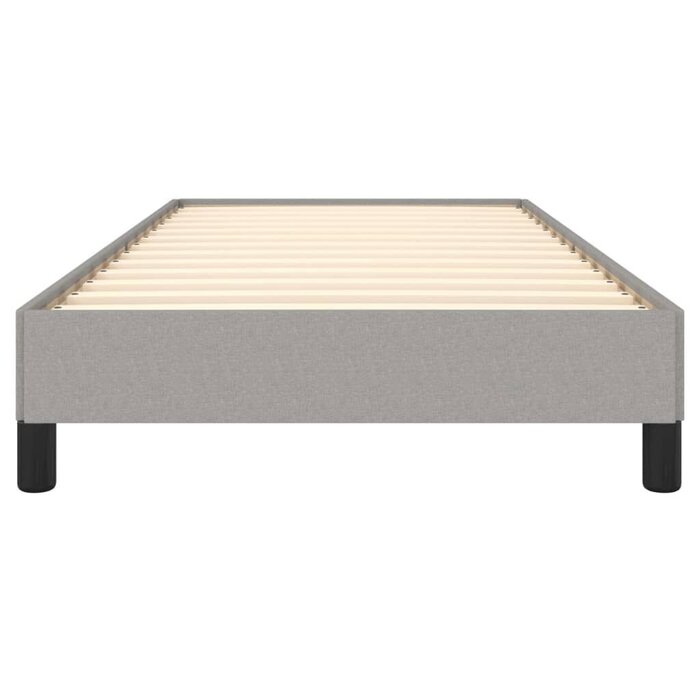 Vidaxl Cadre de lit 80x200 cm tissu gris clair - 34% de remise