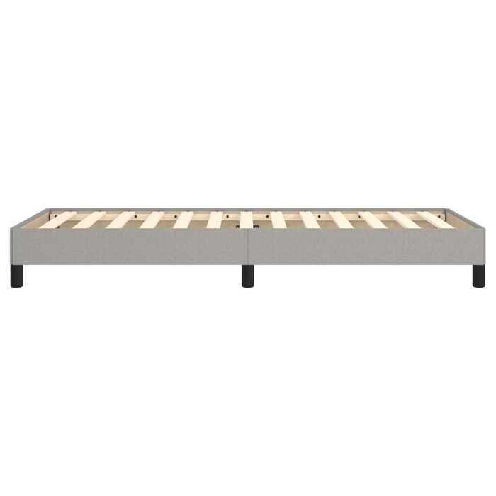 Vidaxl Cadre de lit 80x200 cm tissu gris clair - 34% de remise