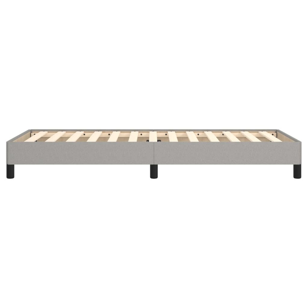 Vidaxl Cadre de lit 80x200 cm tissu gris clair - 34% de remise