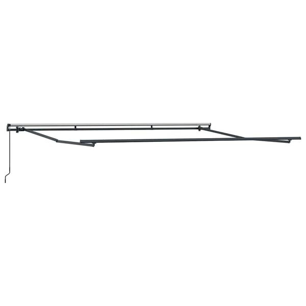 Vidaxl Store banne manuel anthracite 5x3m - 35% de remise