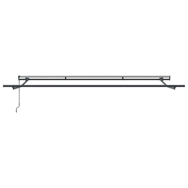 Vidaxl Store banne manuel anthracite 5x3m - 35% de remise
