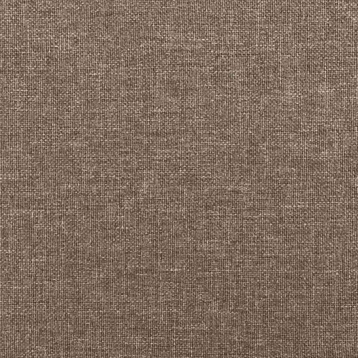 Vidaxl Tête de lit en tissu taupe 144x5x78/88 cm - 34% de remise