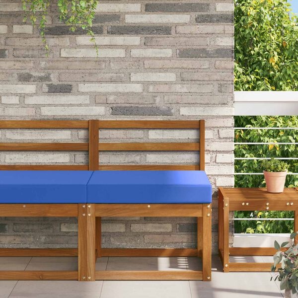 Vidaxl Coussin de banc extérieur 60x60cm bleu roi - 32% de remise