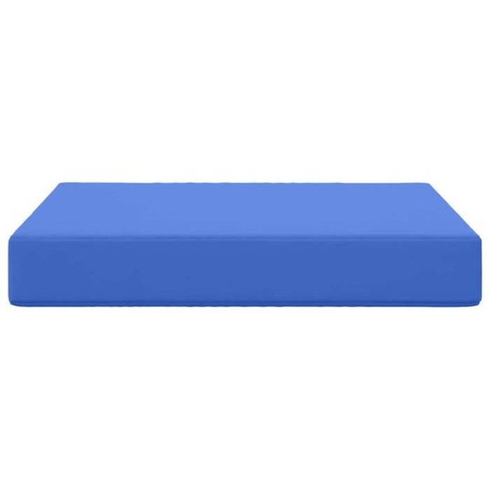 Vidaxl Coussin de banc extérieur 60x60cm bleu roi - 32% de remise