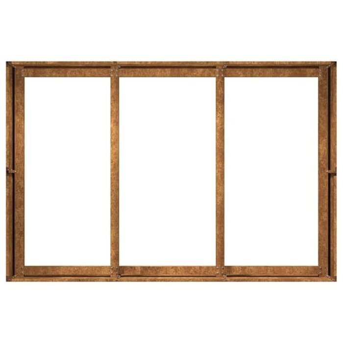 Vidaxl Jardinière en acier corten 120x80x40 cm - 34% de remise