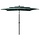 Parasol 3 niveaux 2,5x2,5m vert - Mât alu - 34% de remise