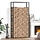 Range-bûches en acier noir 110x28x214 cm - 34% de remise