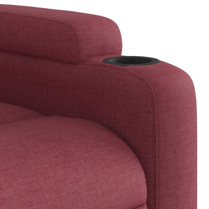 Fauteuil de massage inclinable rouge vin - 35% de remise