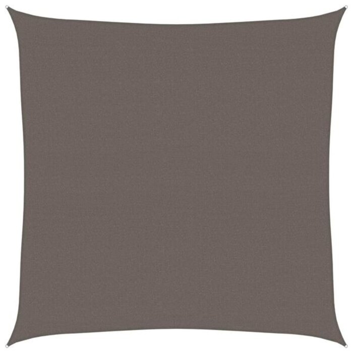 Voile d'ombrage carrée 4 x 4 m Anthracite - 33% de remise