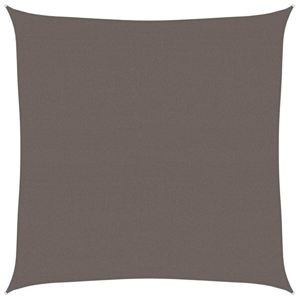 Voile d'ombrage carrée 4 x 4 m Anthracite - 33% de remise