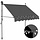 Store banne manuel rétractable 100 cm anthracite - 34% de remise