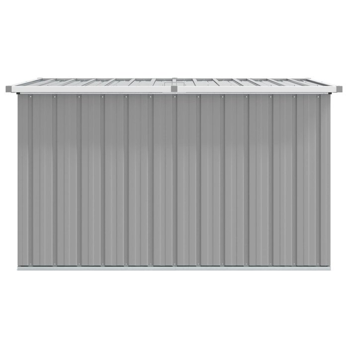 Coffre de jardin acier galvanisé gris 149x99x93cm - 35% de remise
