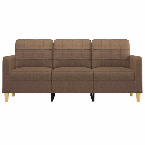 Vidaxl Canapé 3 places marron 180 cm - 35% de remise