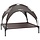 Lit surélevé pour chien avec toit - 90 x 81 cm - Marron - 32% de remise