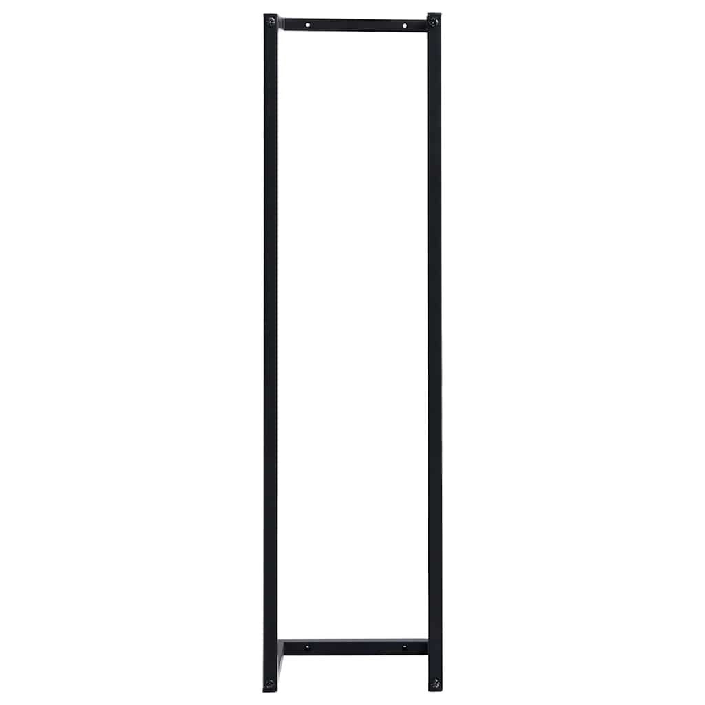 Vidaxl Porte-serviettes sur pied en fer noir - 33% de remise