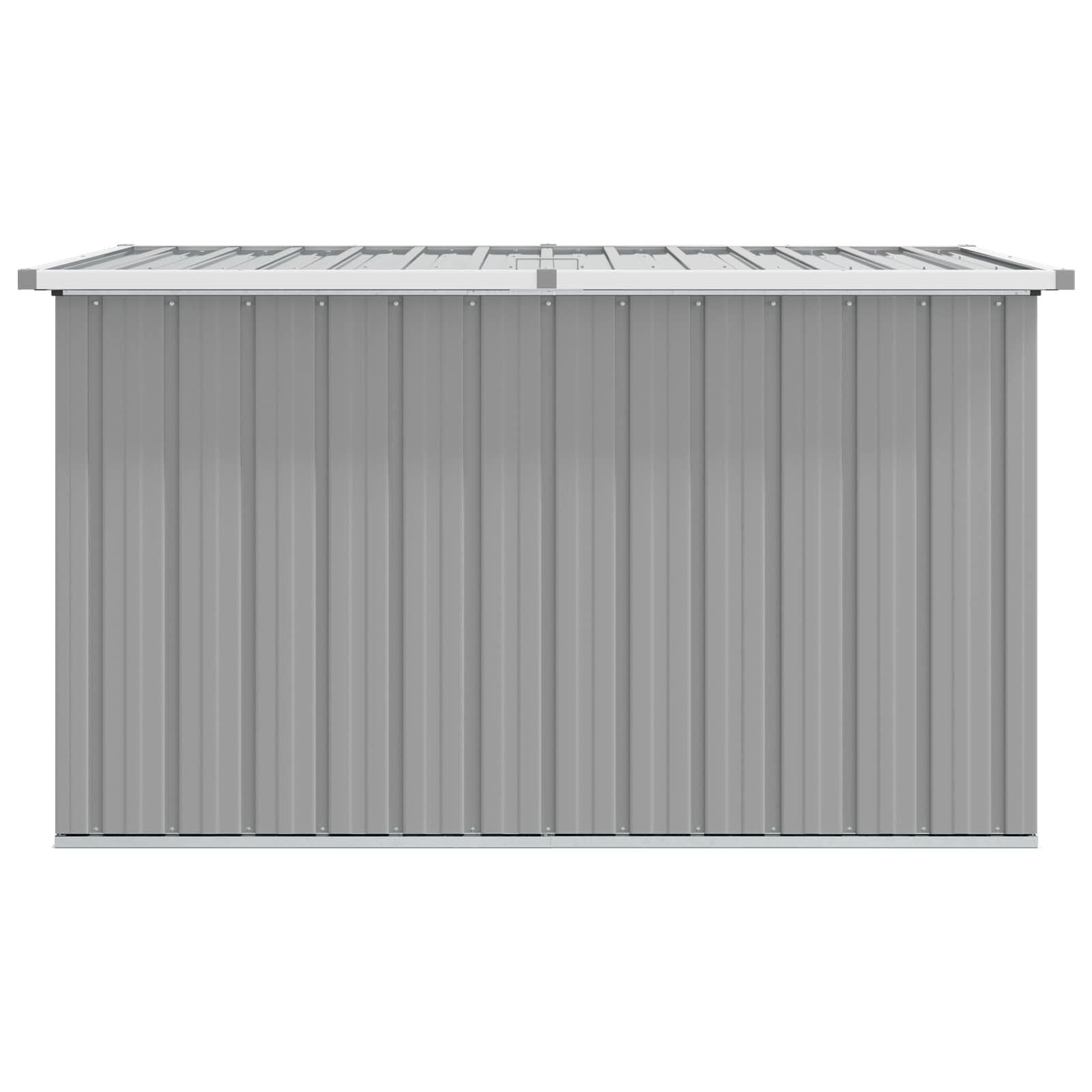 Coffre de jardin en acier galvanisé 149cm - 35% de remise
