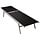 Bain de soleil acier et textilène noir - 200 cm - 34% de remise