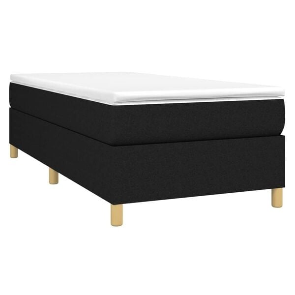 Vidaxl Sommier tapissier 80x200 cm noir - 34% de remise