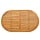 Plateau de table en bois d'acacia massif 120x70 cm - 34% de remise