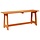Banc de jardin en bois de pin massif 119 cm - Marron - 33% de remise