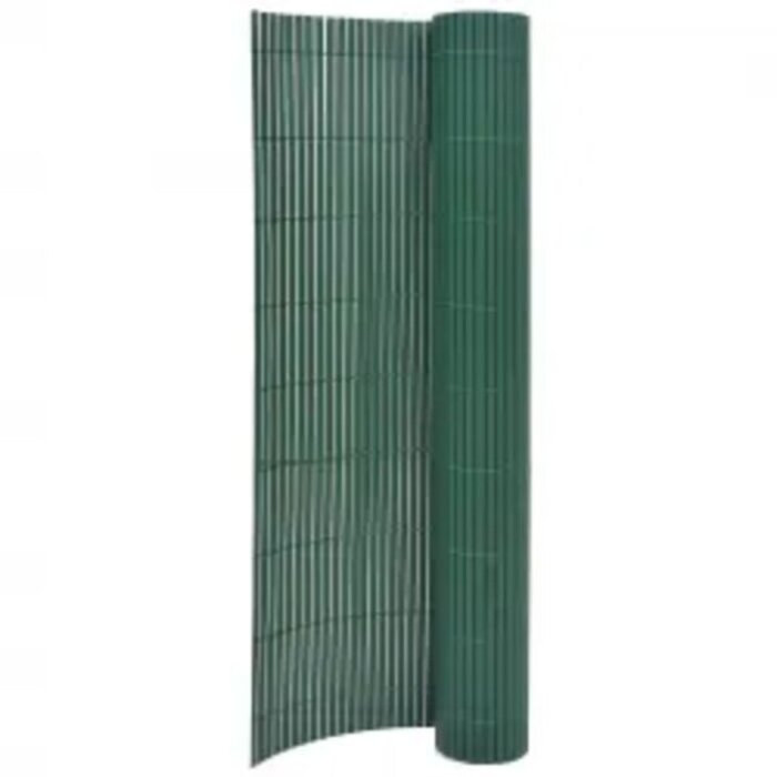 Vidaxl Clôture de jardin PVC vert 110x500 cm - 33% de remise
