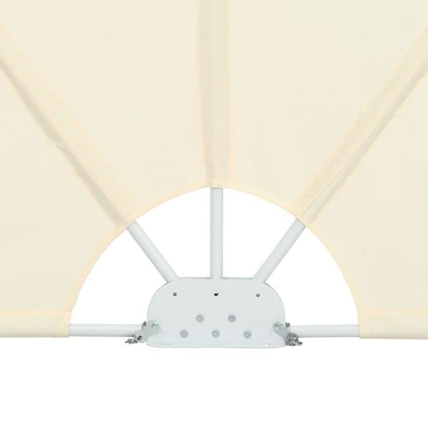 Vidaxl Pare-soleil pliable pour terrasse 240x160 cm crème - 34% de remise