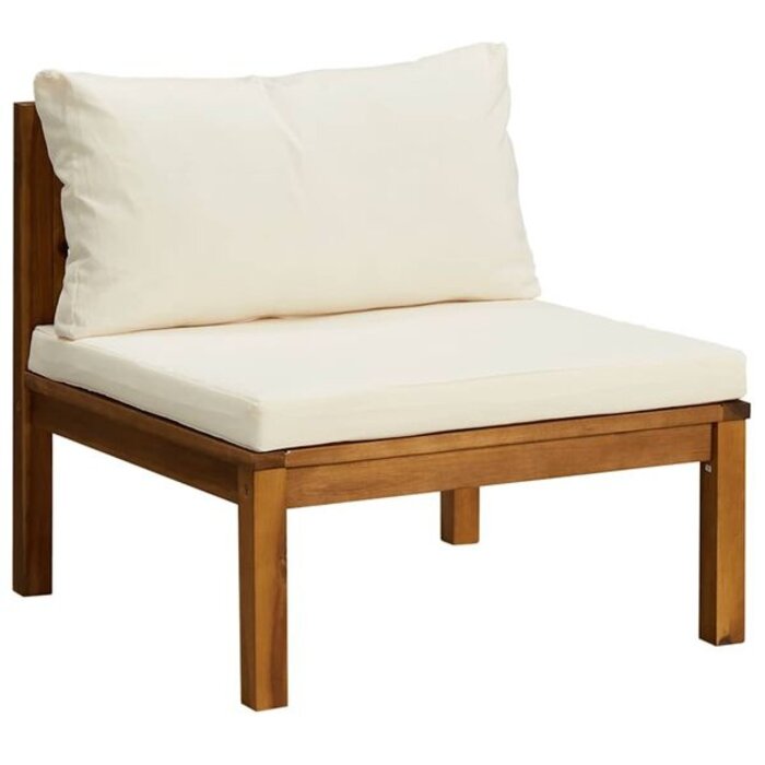 Vidaxl Ensemble canapé de jardin en acacia 2 pièces - 35% de remise