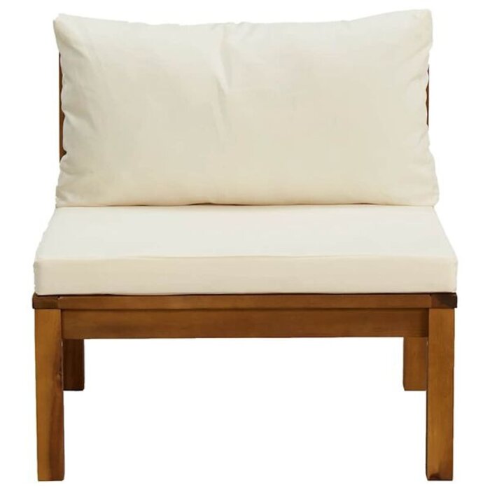 Vidaxl Ensemble canapé de jardin en acacia 2 pièces - 35% de remise