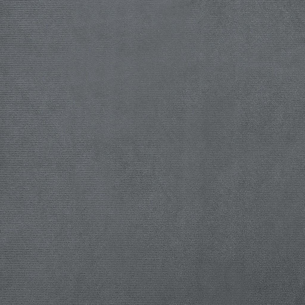 Vidaxl Panier pour chien en velours gris foncé 90x53x30 cm - 34% de remise