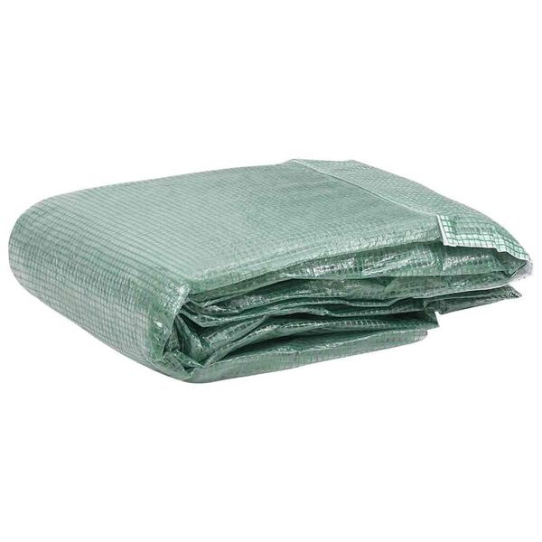 Vidaxl Bâche de rechange pour serre 300x1200x200 cm - Vert - 34% de remise