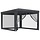 Tonnelle de jardin 3x4m anthracite - 34% de remise - État déballé
