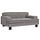 Canapé enfant en similicuir gris - 70x45x30 cm - 34% de remise