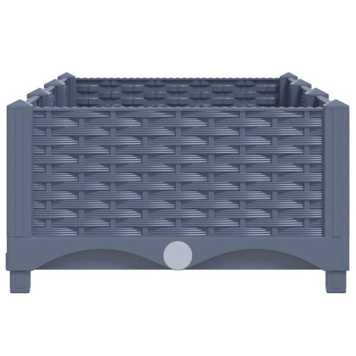 Vidaxl Jardinière surélevée 120x40x23 cm Bleu gris - 33% de remise