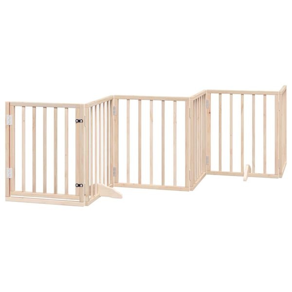 Vidaxl Barrière de sécurité pour chien 300 cm, 6 panneaux pliable - 34% de remise
