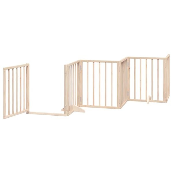 Vidaxl Barrière de sécurité pour chien 300 cm, 6 panneaux pliable - 34% de remise
