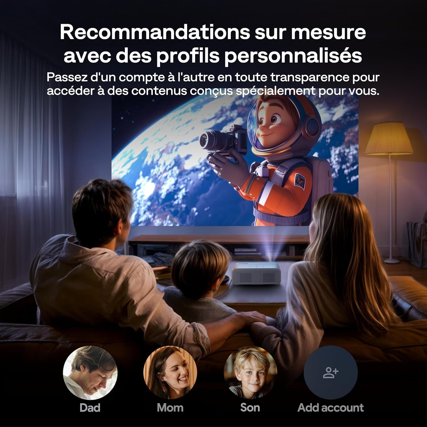 Projecteur Intelligent Full HD 1080p - 35% de remise