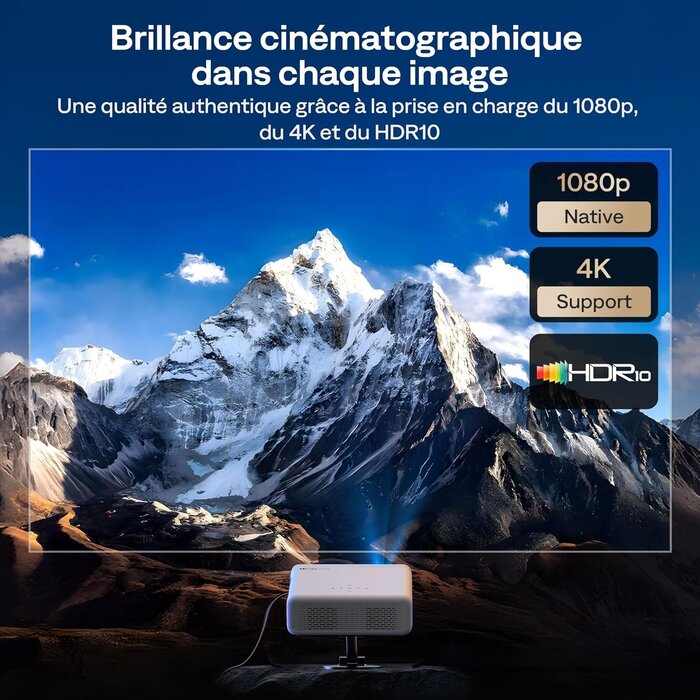 Projecteur Intelligent Full HD 1080p - 35% de remise