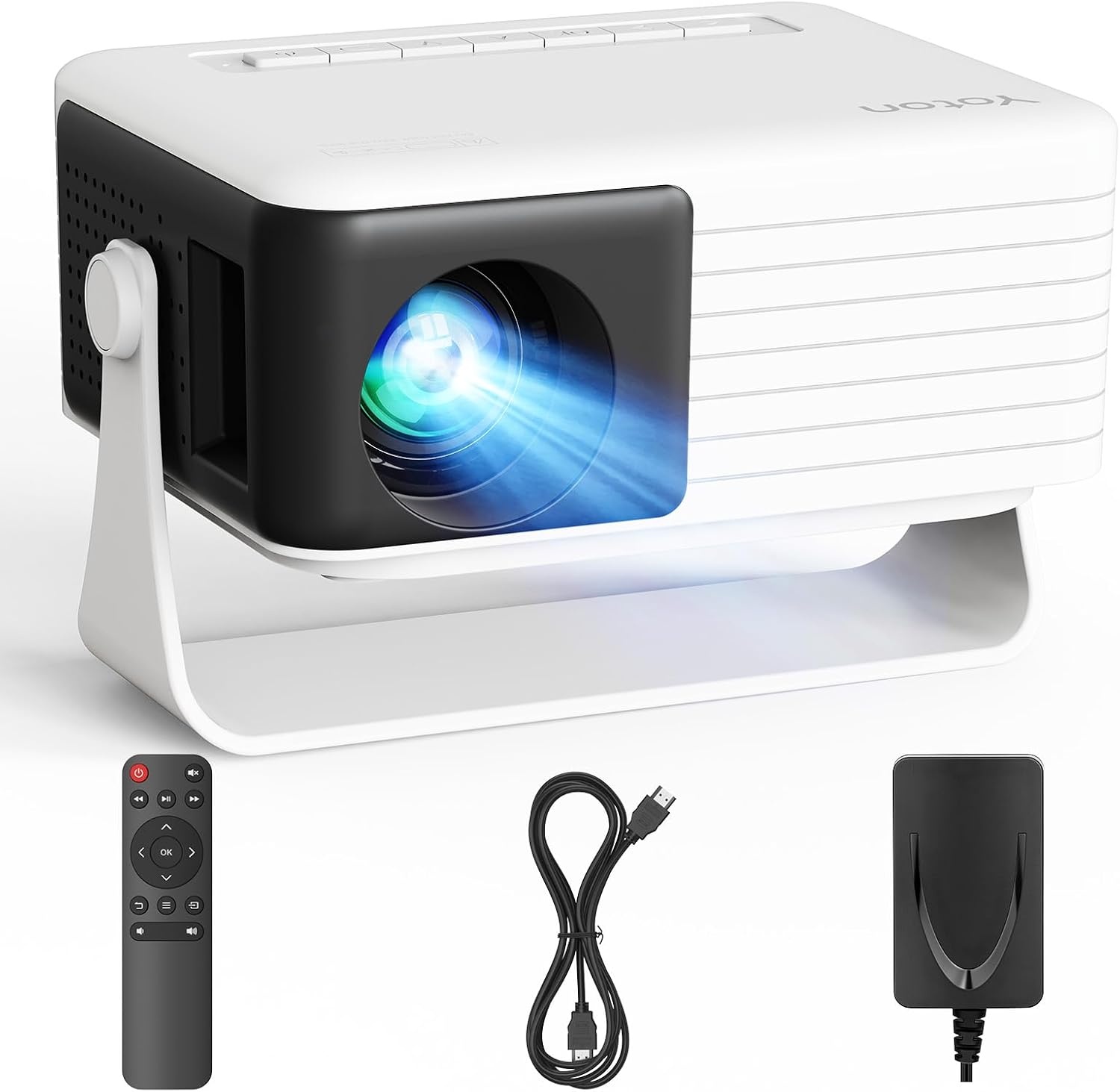 Yoton Mini Projecteur Portable Full HD - 33% de remise - Noir
