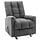 Fauteuil de massage inclinable gris clair - 35% de remise