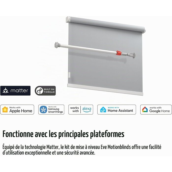 Moteur intelligent pour stores enrouleurs 38-51mm - Matter - 35% de remise