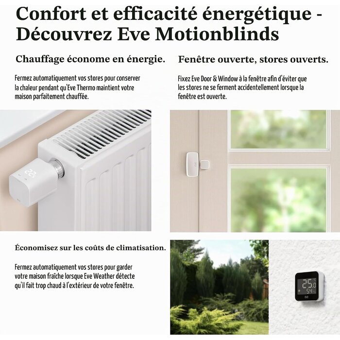 Moteur intelligent pour stores enrouleurs 38-51mm - Matter - 35% de remise