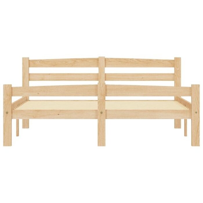 Vidaxl Cadre de lit en pin massif 140x200 cm - 34% de remise