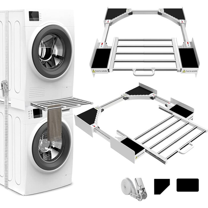 Kit de superposition universel pour lave-linge - 33% de remise