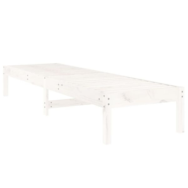 Vidaxl Bain de soleil en bois de pin blanc - 199,5 cm - 34% de remise