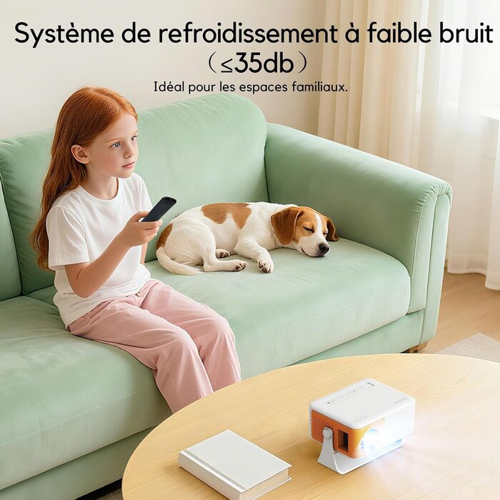 Yoton Mini projecteur portable Full HD 1080P - 33% de remise - Cinéma maison