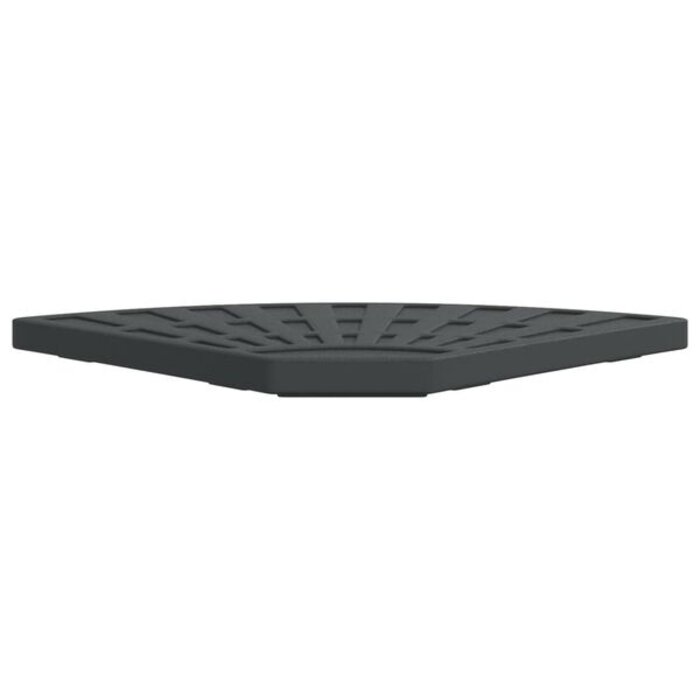Vidaxl Poids pour parasol déporté 14 kg - Noir - 33% de remise