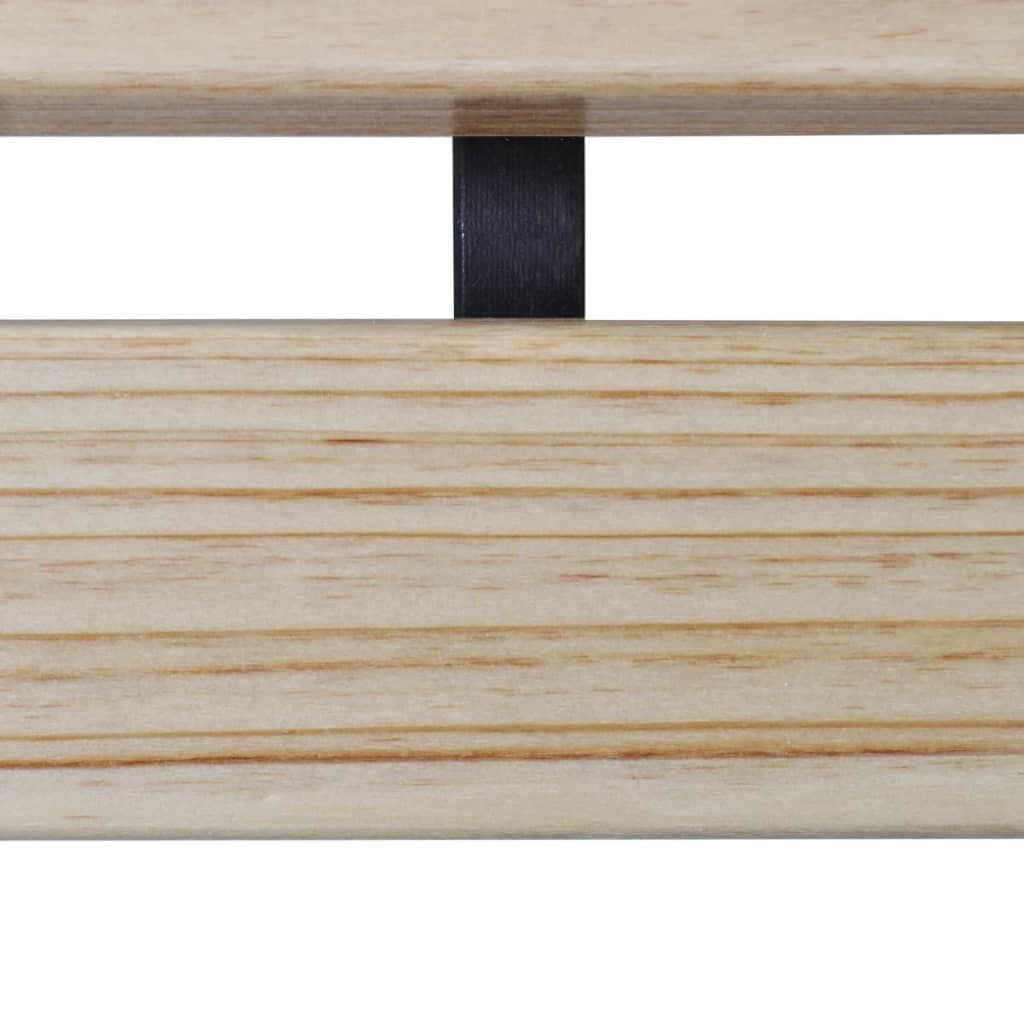 Vidaxl Banc de jardin pour enfant en bois et métal - 33% de remise