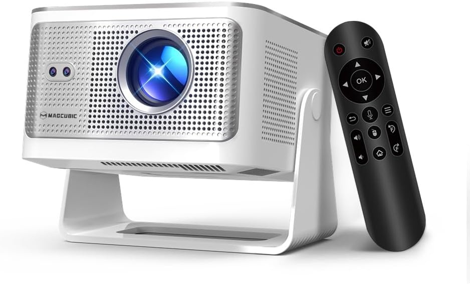Magcubic Projecteur Vidéo Android 14 1080P - Rotation 180° - 35% de remise